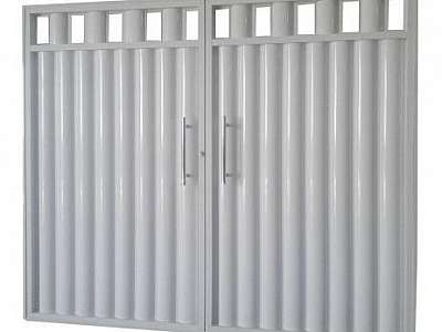 Portões de garagem de alumínio